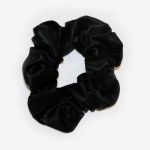 Silk Scrunchie – Black
