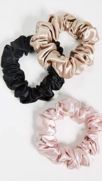 Silk Scrunchies India 100% Pure Mulberry Silk 2 Silk Scrunchies India