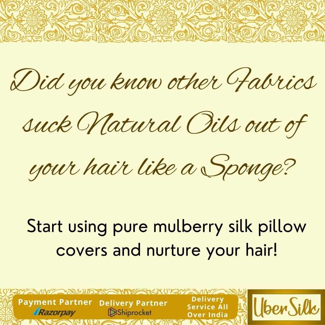 Best silk pillowcase for hair in India Delivered in 23 Days