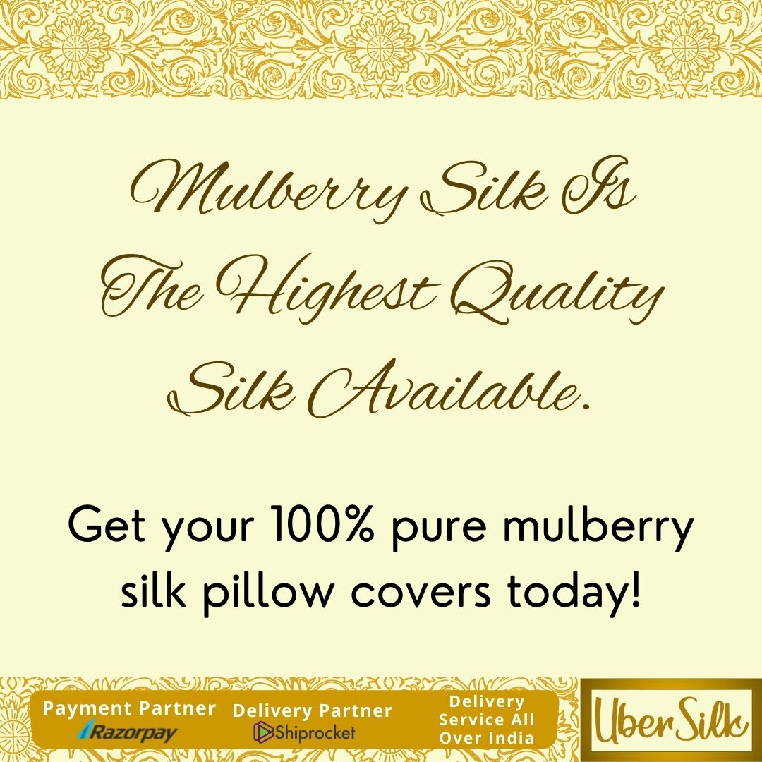 Buy Silk Pillowcase For Acne In India 100Pure Mulberry Silk