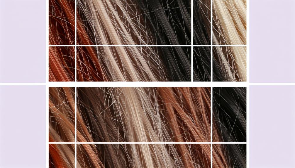 analyzing hair thickness distribution