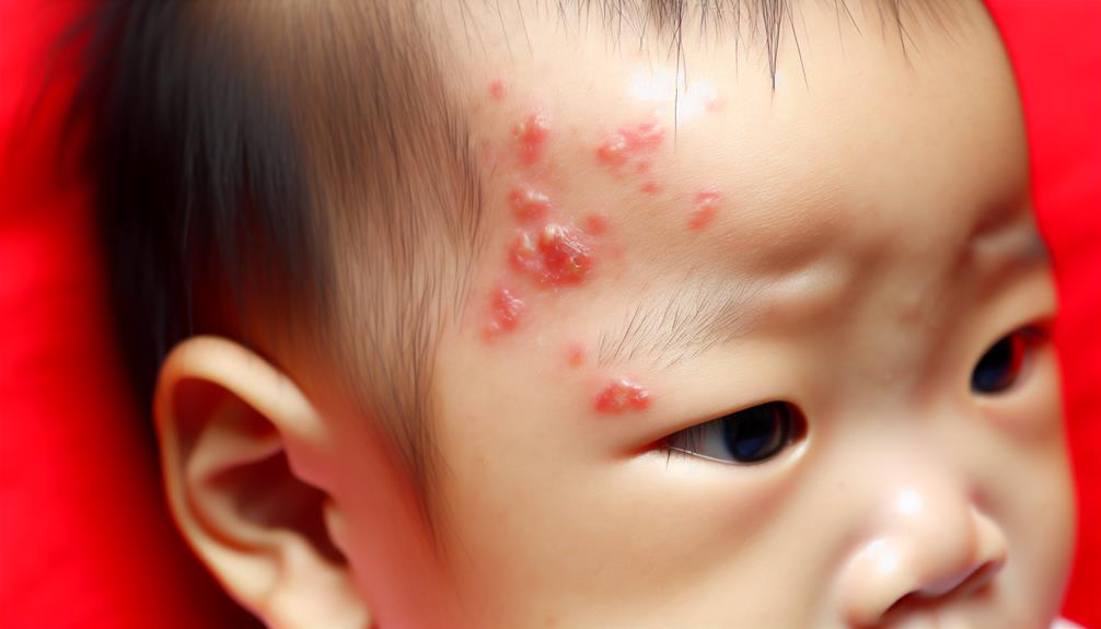 baby eczema prevalence and symptoms