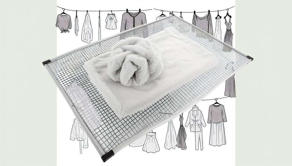 drying clothes flat definition