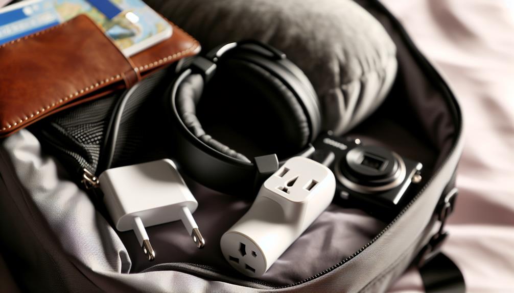 essential travel gear and electronics