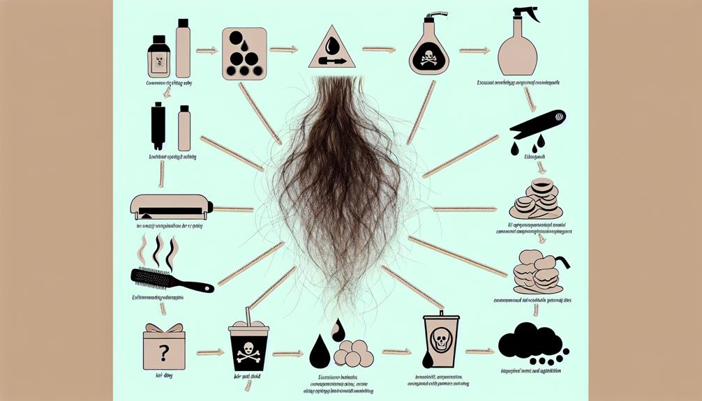 factors contributing to dry hair