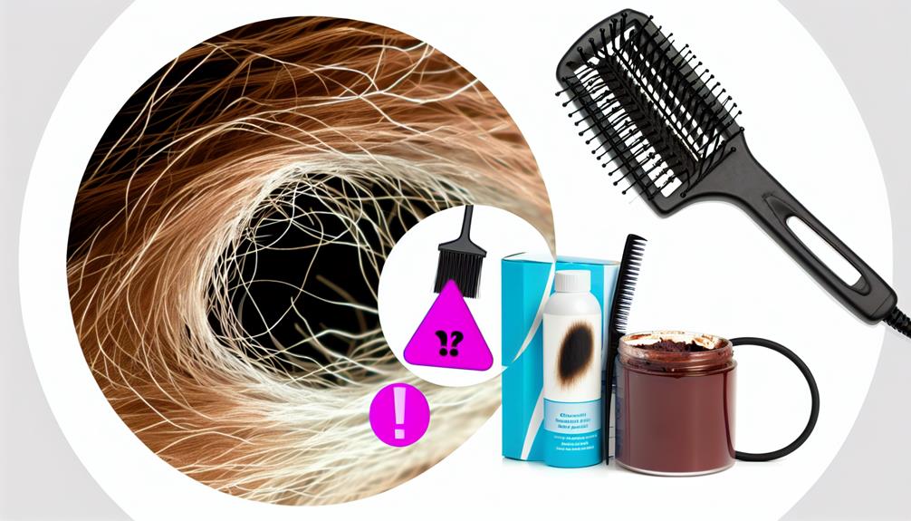 hair breakage potential causes