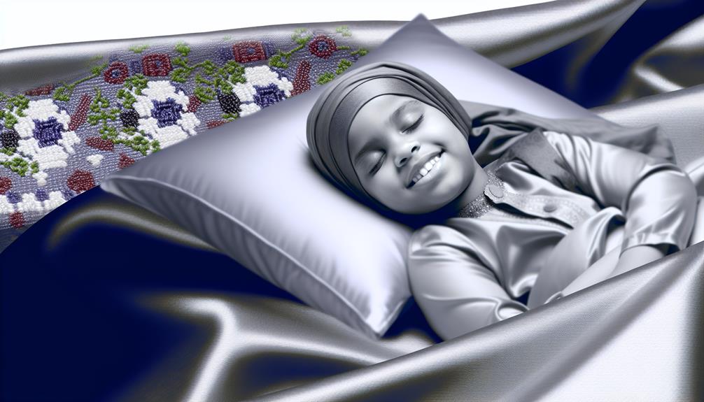 luxurious silk pillowcases for children