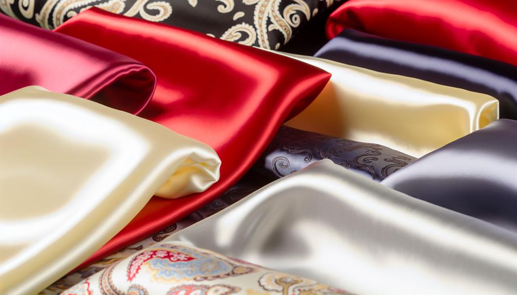 satin and top pillowcases
