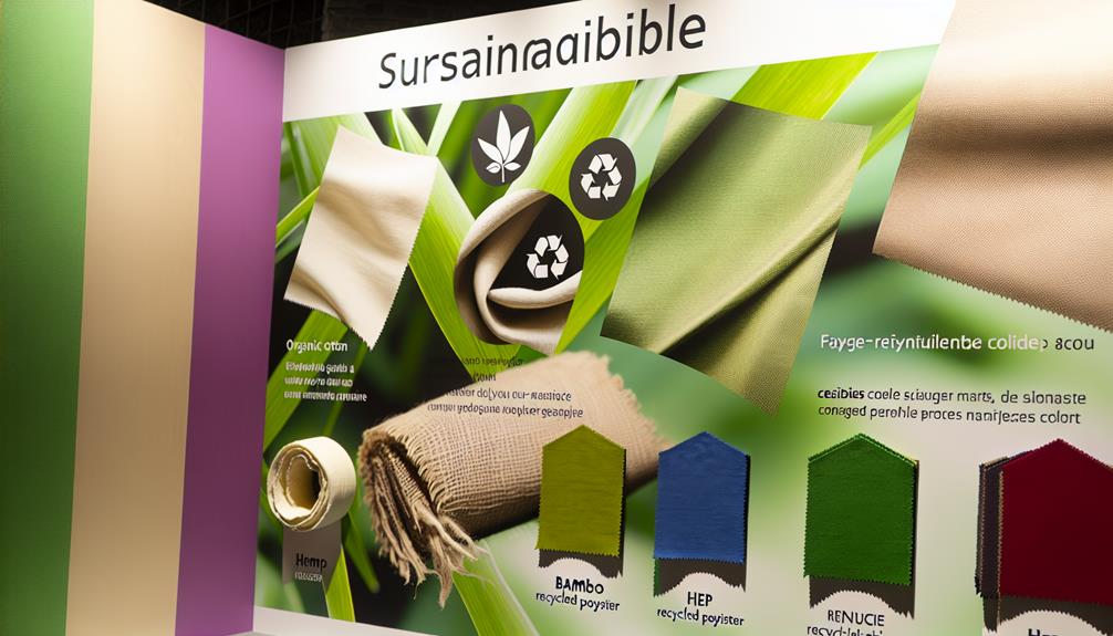 sustainable fabrics for eco consciousness