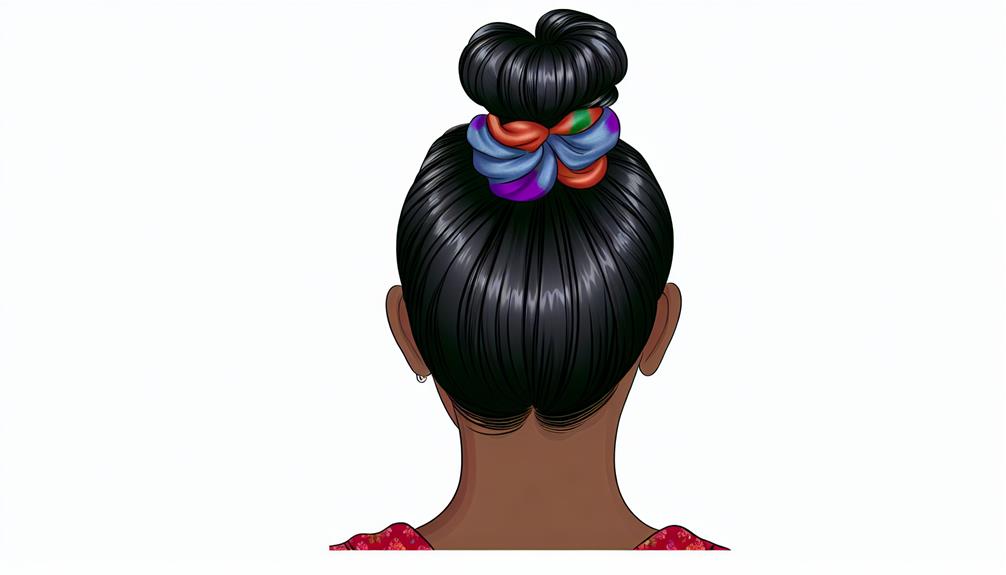 trendy hair bun ideas