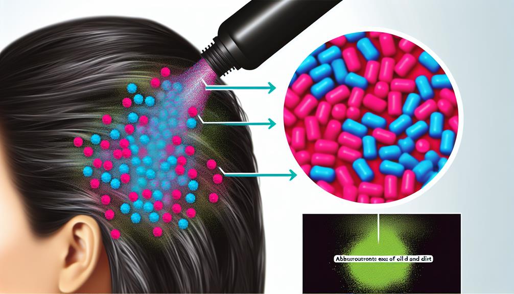 understanding dry shampoo mechanics